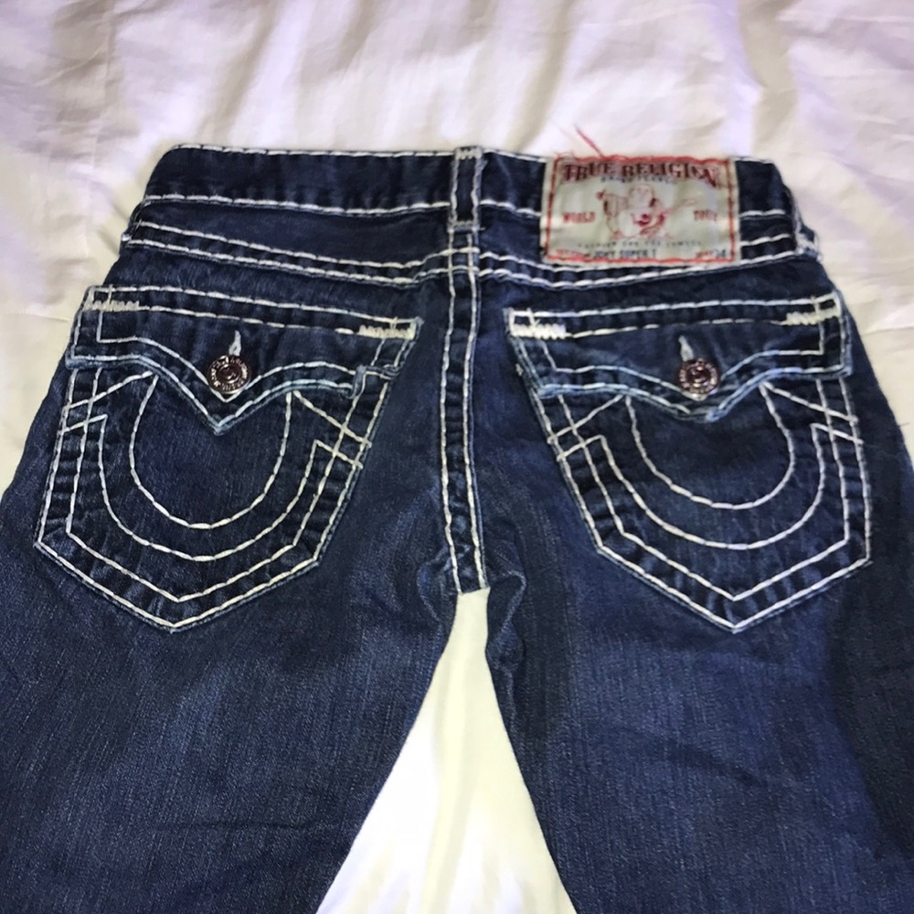 True religion flare bottom  jeans